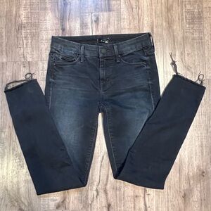 MOTHER Looker Ankle Fray